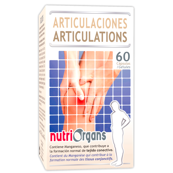NUTRIORGANS ARTICULACIONES 60 CAPS